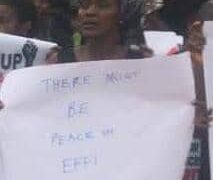 Effi Community protest sparks division: Women’s President distances herself from demonstrators