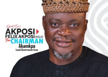 “Ophot Felix Akposi (KSJI) vows to transform Akamkpa LGA with visionary leadership, community-centric governance”