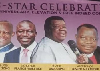 30000 worshippers expected at Bishop Emmah Isong’s elevation to Archbishop in Calabar