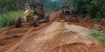 Hon. Felix Akposi Intervenes in Ntebachot Road Crisis, Flags Off Grading Works