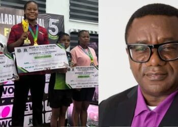 Orok Duke Congratulates Udoaka on National Table Tennis Victory