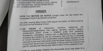 Court stops agents from harassing Etung cocoa farmers