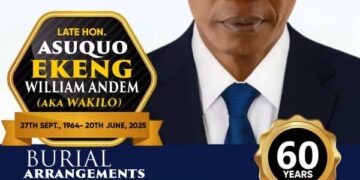 NDDC Commissioner, Rt. Hon. Orok Duke, Mourns Late Hon. Asuquo Ekeng William Andem, Hails Him as a Grassroots Icon