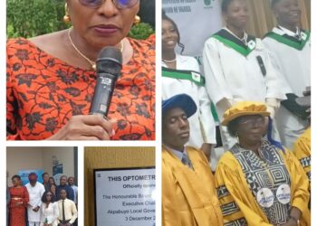 Arthur Jarvis University commissions optometry clinic, inducts seven new doctors