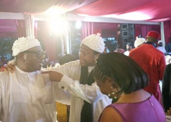 C/River NDDC Rep, Rt. Hon. Orok Duke, Congratulates Donald Duke on Daughter’s Traditional Marriage