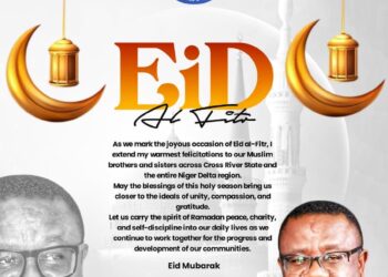 Eid-al-Fitr: C’River NDDC Rep Rt. Hon. Orok Duke Felitate President Tinubu, Muslim Ummah, Calls for Peaceful Coexistence